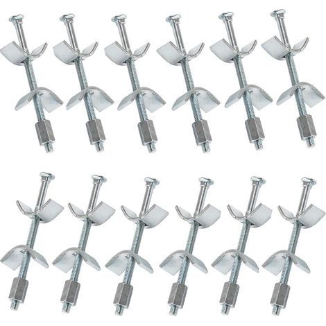 Raccord Plan de Travail - Connecteur de Meubles, 100 mm 6 pcs. - Joint Plan de Travail Cuisine - Vis Assemblage Meuble – Ferrure d'Assemblage - Solution Sûre et Stable (1/5)