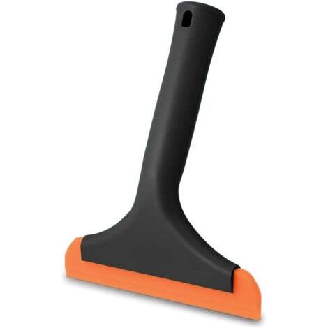 Raclette de Douche Silicone, raclette de douche, petite taille pour voiture Raclette, nettoyeur de vitres, salle de bain, pare-brise de nettoyage, Noir