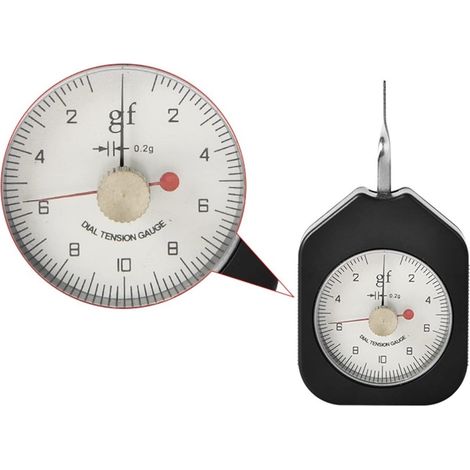 Jauge de force numérique Type de compteur de pression de tension portable Force analogique 30G 50G 100G 150G 300G 500G Tensiomètre à double pointeur Dynamomètre de haute précision à pression ( Color : (1/5)