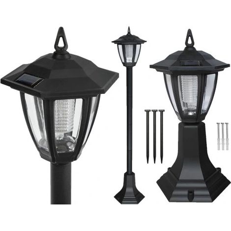 Lampada solare HIGH LED LANTERN retro base P589