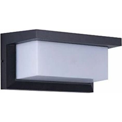 LED Applique Murale Extérieur 18W Étanche En Aluminium Anthracite Eclairage Décoration Lumière (1/4)