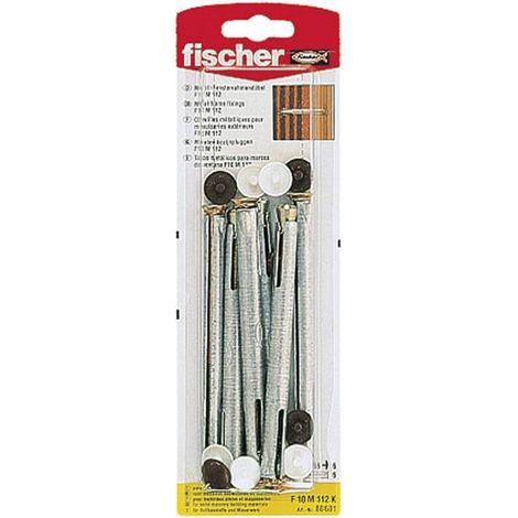 FISCHER, TASSELLO PER TELAIO FINESTRA F 10 M 112 K SB-KARTE, 88681