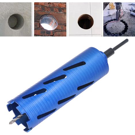 Foret diamanté 5/8-11 de 3,5 pouces avec guide-foret pour murs en béton armé (1/5)