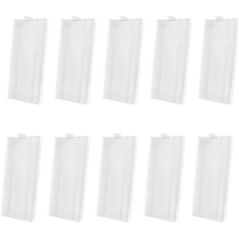 Pair 10 filtres Hepa pour aspirateur robot Pour Lefant M310 Accessoire de remplacement de filtre