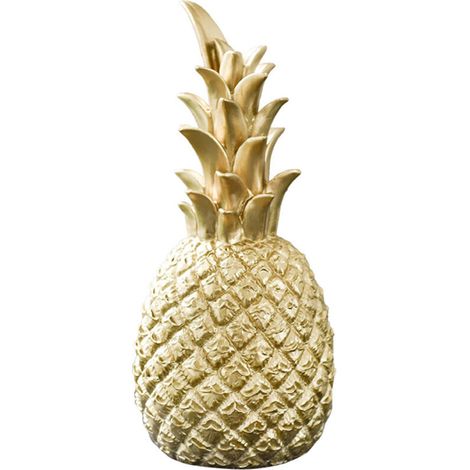 Décor Ananas Résine Moderne Nordique pour Salon, Bureau ou Étagère à Vin (1/5)