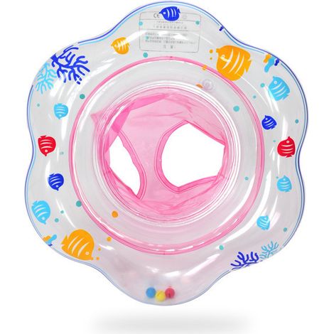 Bouée de natation bébé avec siège, flotteur gonflable sécurisé pour apprentissage de la natation et bain