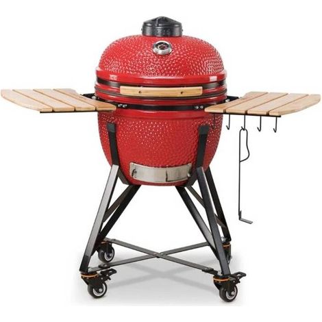 C KAMADO BARBECUE CARBONE ROSSO CM54