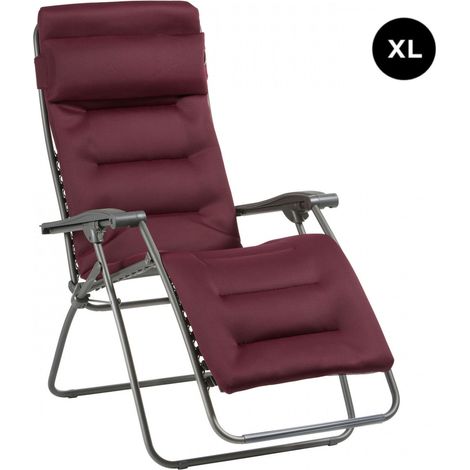 Lafuma RSX CLIP XL Air Comfort® Relaxliege Bordeaux Sonnenliege LFM2041.3186 (1/2)