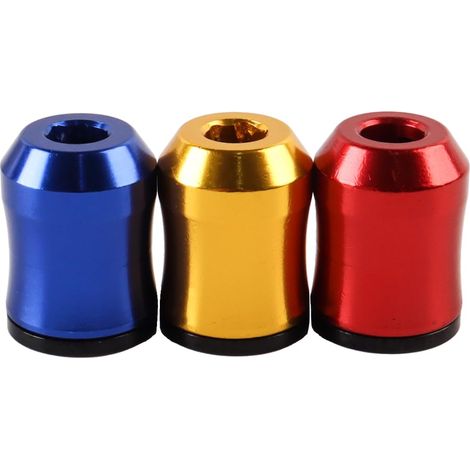 Lot de 3 anneaux de vis en alliage d'aluminium, tête de tournevis universel anneau magnétique pour tête de lots, tournevis électrique, perceuse électrique (1/5)