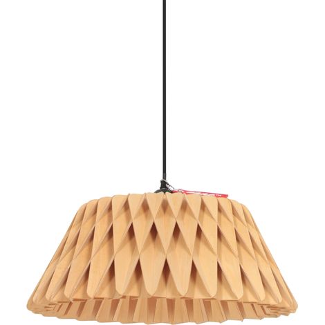 Anne Lighting - lampada a sospensione - Maze - naturale - legno -