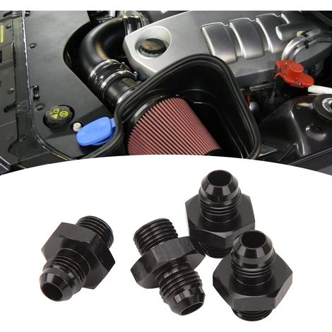4 Sätze ORB 6AN-6AN O-Ring-Steckverbinderadapter mit Außengewinde (1/5)