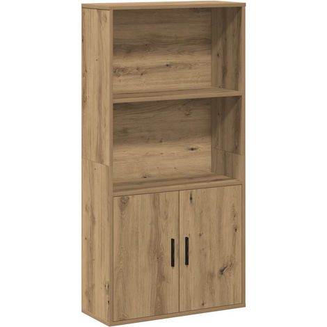Maison Exclusive - Bücherregal Artisan-Eiche 60x24x120 cm Holzwer
