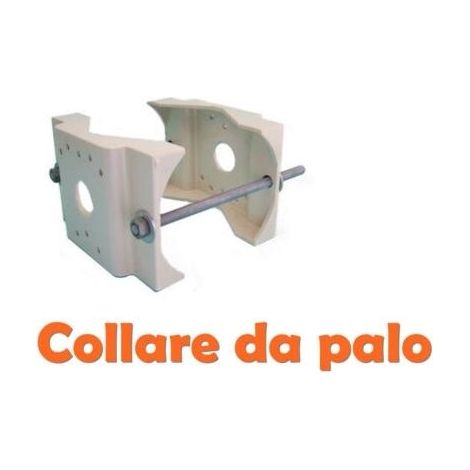 SYS attacco da palo x custodia esterna telecamera stella
