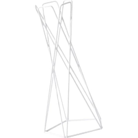 Support fleurs pour mariage support fleurs centre de table blanc (1/5)