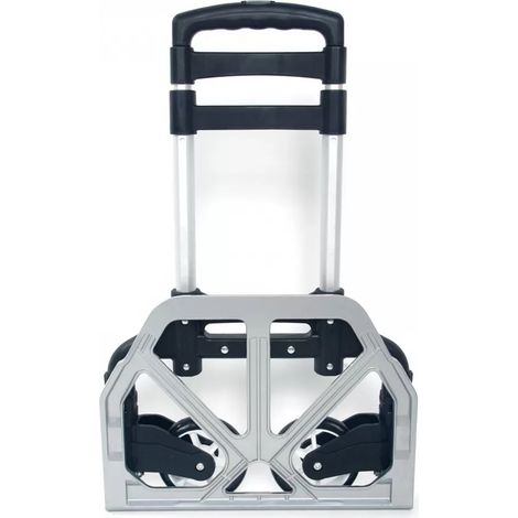 Diable manuel 80 kg, robuste, pliable, portable, chariot industriel, Royaume-Uni, matériaux et fabrication haut de gamme. (1/5)