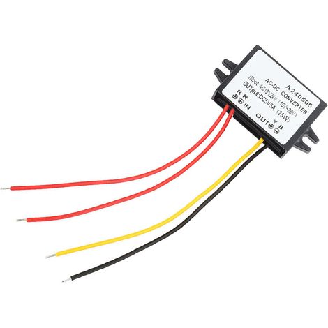 AC12V/24V auf DC5V Stromwandler (Kunststoffausführung) (1/5)