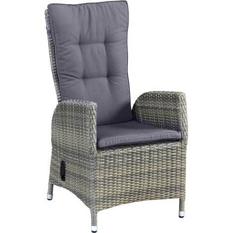 Inko Lounge-Sessel Leon Rattanoptik Loungesessel Gartensessel 2 Farben zur Wahl