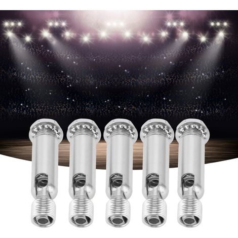 Universalstrahler mit externem, drehbarem Kopf M10 mit M12-Adapter, verchromtes LED-Beleuchtungszubehör (1/5)
