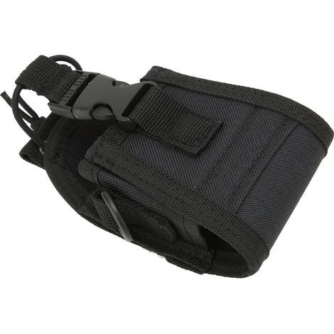 Étui de protection pour talkie-walkie Kenwood Motorola, sangle ajustable, transport sécurisé pour radios portables. (1/5)