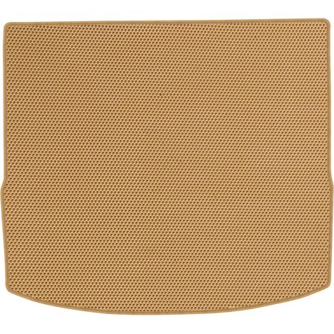 Alfombrilla de maletero de EVA para Ford Focus III Kombi de 2011 a 2018, revestimiento tipo panal de abeja - BEIGE (1/5)