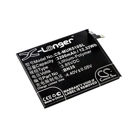NX - Batterie téléphone, smartphone, GSM pour Huawei 3.85V 3200mAh - BN35 (1/3)