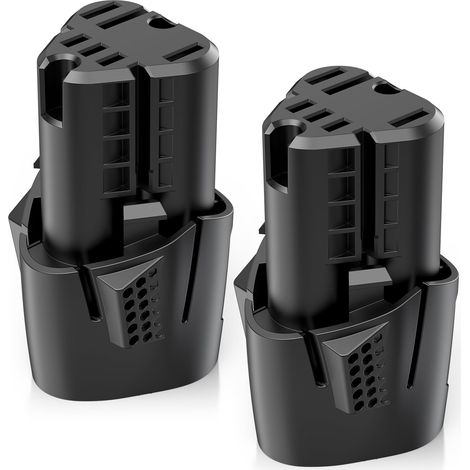 Lot de 2 batteries de rechange 10,8 V 3,5 Ah pour coupe-bûches GTA 26 / HSA 26 Batterie pour tronçonneuse GTA 26 40 Taille-haie HSA 26 30 40 Aspirateur à feuilles SEA 20 Débroussailleuse (1/5)