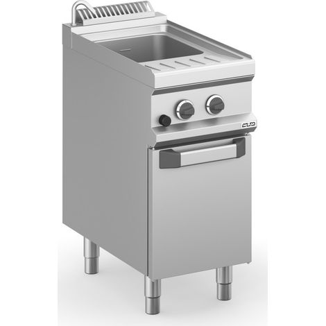 Cuiseur de pâtes à gaz - 1 cuve - 26L - 8,5 kW - Sans paniers - MAGISTRA PLUS 700 - Arilex