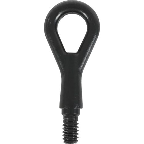 Crochet de remorquage - 1 pièce - Métal noir - Remplacement direct - BMW Mini Smart - Compatible E36 E46 R50 450 (1/5)