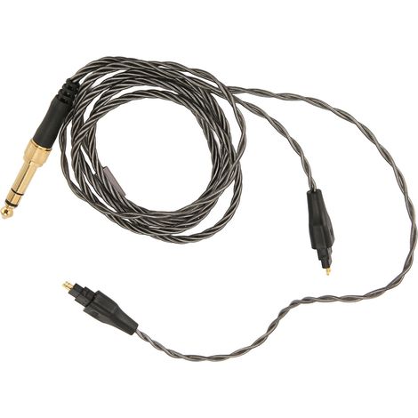 Câble de remplacement pour casque audio Sennheiser HD650, HD600, HD660S, HD580 et HD565 (adaptateur jack 3,5 mm + jack 6,35 mm). (1/5)