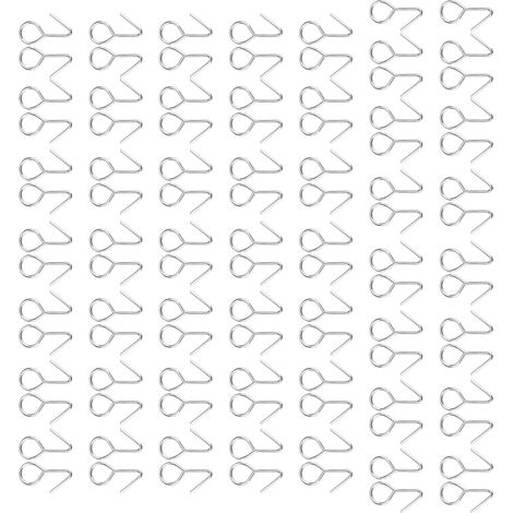 Crochets pour coussins de siège, crochets de suspension pour petits objets de bureau, quincaillerie métallique, crochets multifonctionnels, crochets en S (1/5)