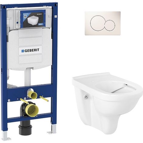 Pack Bati support Geberit et WC suspendu V&B O.Novo Direct Flush (1/5)