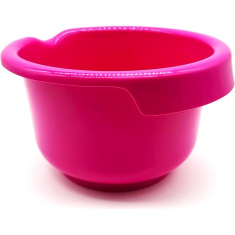 Bol mélangeur en plastique - 2,5 l - Fuchsia (1/3)
