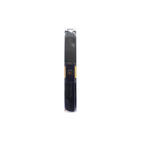 Lama Soffiante Regolabile per Tondeuse Honda. Lunghezza: 525 mm Diametro centrale: 21 mm Interasse fori esterni: 88 mm