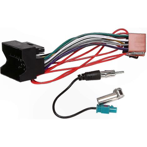 Faisceau de câblage auto pour autoradio 207 307 407 C2 C5 - Adaptateur d'antenne Plug & Play, ABS résistant à la chaleur (1/5)
