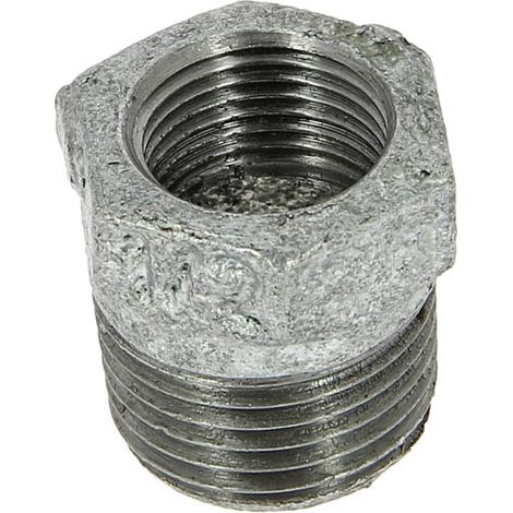 Réduction fonte galva Mâle 1/2 Femelle 3/8