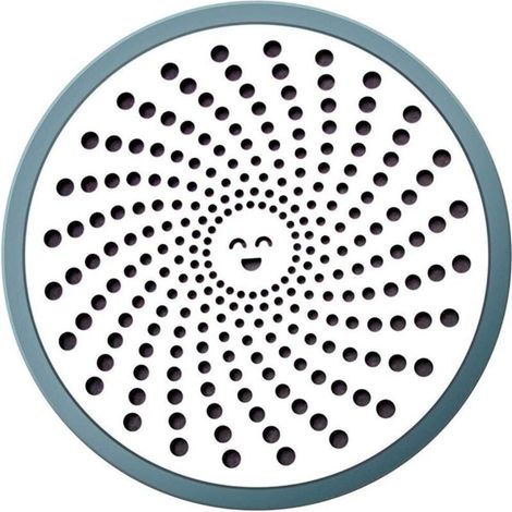 Filtre de douche en acier inoxydable Ø11 cm, collecteur de cheveux et résidus, bouchon de bonde pour salle de bain, cuisine et baignoire (1/4)