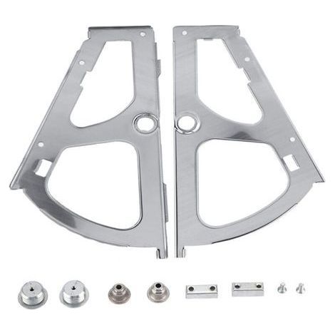 2pcs Stainless Steel Shoe Cabinet Hinges, Shoe Cabinet Hinges Cabinet Hinges Swivel Accessories Living Room Kitchen Replacement (1 Tier) (1/4)
