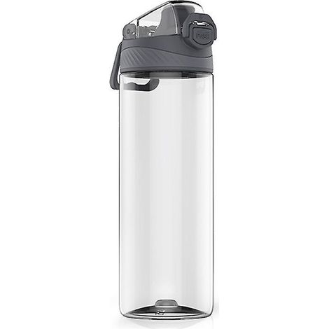 QUAANCE Sportflasche, Trinkbecher, Fitnessbecher, Tritan, tragbar, Sicherheitsverschluss, ungiftig, auslaufsicher