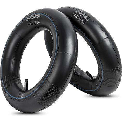 2-PCS 3.50/3.25/3.00-8 Inner Tubes 8 Inch Wheelbarrow Inner Tube Suitable for 3.50-8 3.00-8 Wheelbarrow, Garden Trolley, Trailer, Lawnmower Tyres Inner Tubes – Straight Valve TR13 (1/5)