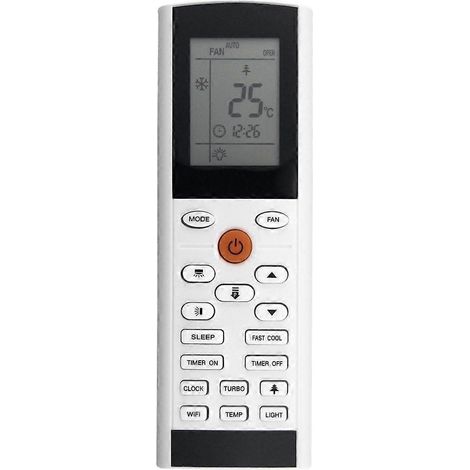 Télécommande de remplacement pour climatiseur Gree YAC1FB16 (1/5)