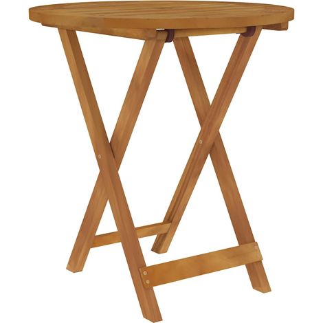 Maison Exclusive - Comedor de jardín plegable 3 piezas madera mac