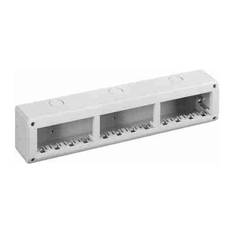 BTI25412 custodia IP40 composta da base e coperchio - 4+4+4 moduli Màtix