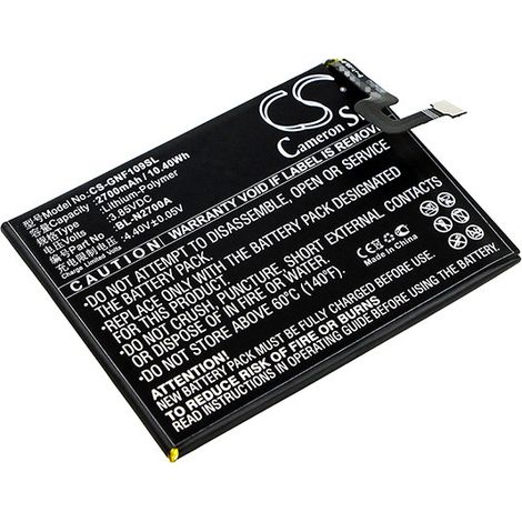 NX - Batterie téléphone, smartphone, GSM pour Gionee 3.85V 2700mAh - BL-N2700A (1/2)