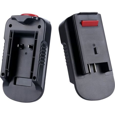 Adaptateur HPA1820 - 20 V vers 18 V - Pour Batteries Lithium-ion - Compatible Black Decker Stanley Porter Cable - 1 Pièce (1/5)