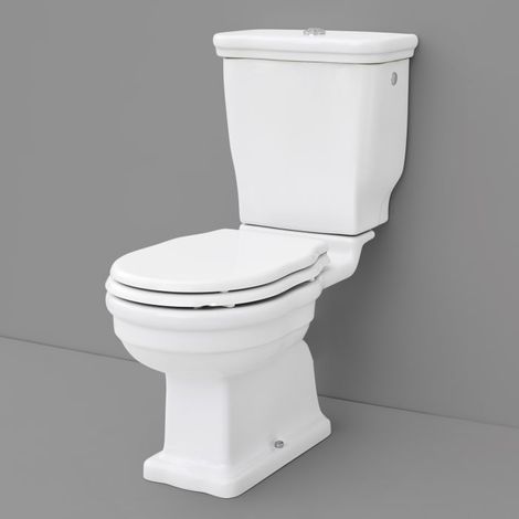 Kronenbach Iota 2.0 Stand-WC Tiefspüler mit Abgang senkrecht zur Kombination mit Spülkasten