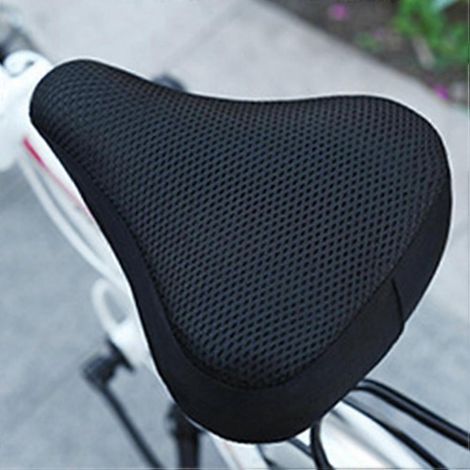 Housse de selle de vélo innovante 2024, respirante et rembourrée, pour équipement de cyclisme