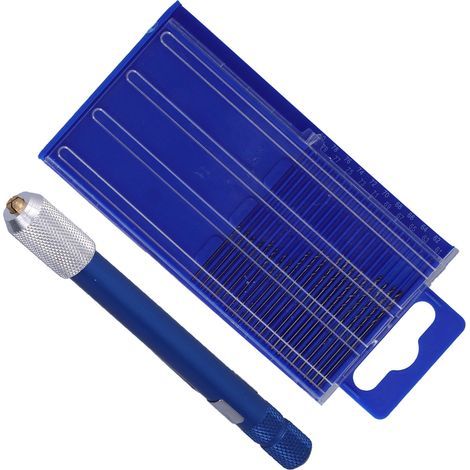 Handbohrer-Set mit geradem Schaft, Mikrobohrer mit Griff, Präzisions-Drehbohrwerkzeug (1/5)