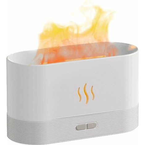 180ML Flame Aroma Diffuser 3D Simulation USB Flame Humidifier Mode (1/5)
