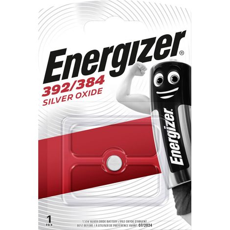 Energizer Knopfzelle 392 1.55 V 1 St. 44 mAh Silberoxid SR41