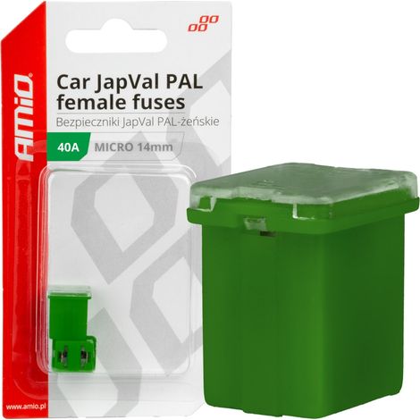 Japval PAL Kfz-Sicherungen (weiblich), 2 Stück, 40 A, amio-03454 (1/3)